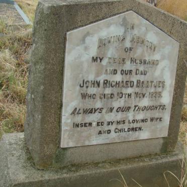 BAATJES John Richard -1935