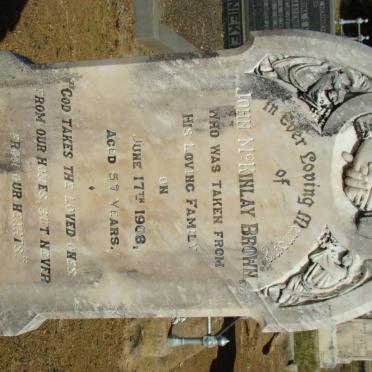 BROWN John McKinlay -1908