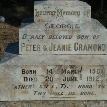 CRAMOND Georgie 1907-1912