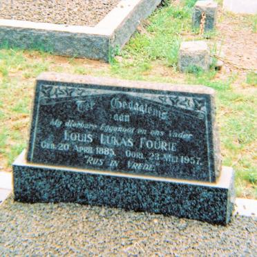FOURIE Louis Lukas 1885-1957