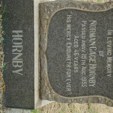 HORNBY Norman Gage -1955