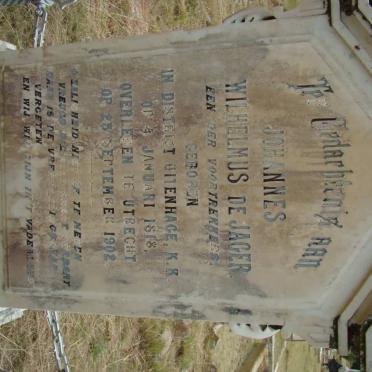 JAGER Johannes Wilhelmus, de 1818-1902