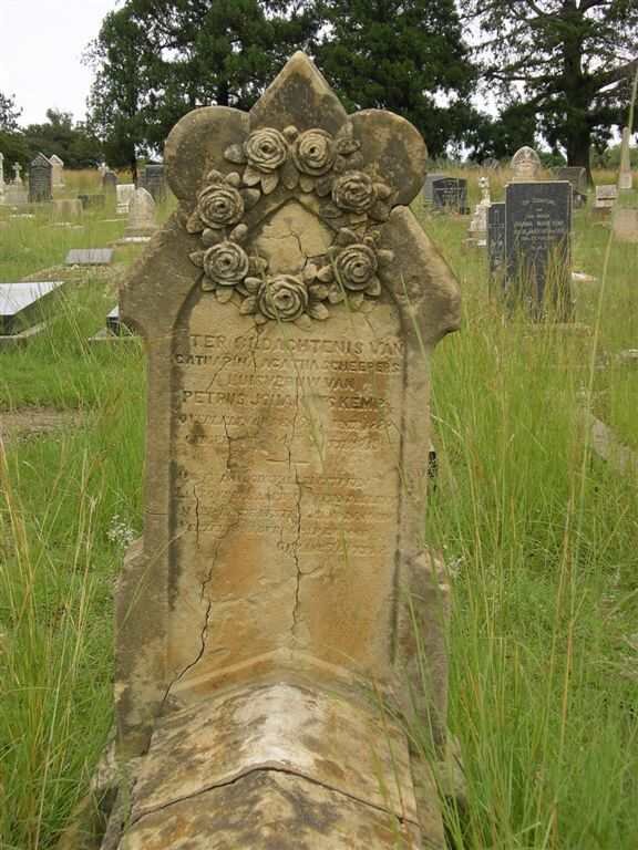 KEMP Catharina Agatha nee SCHEEPERS -188?