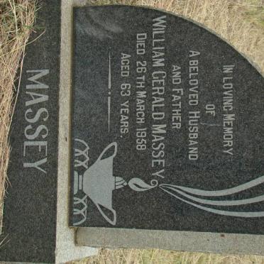 MASSEY William Gerald -1958