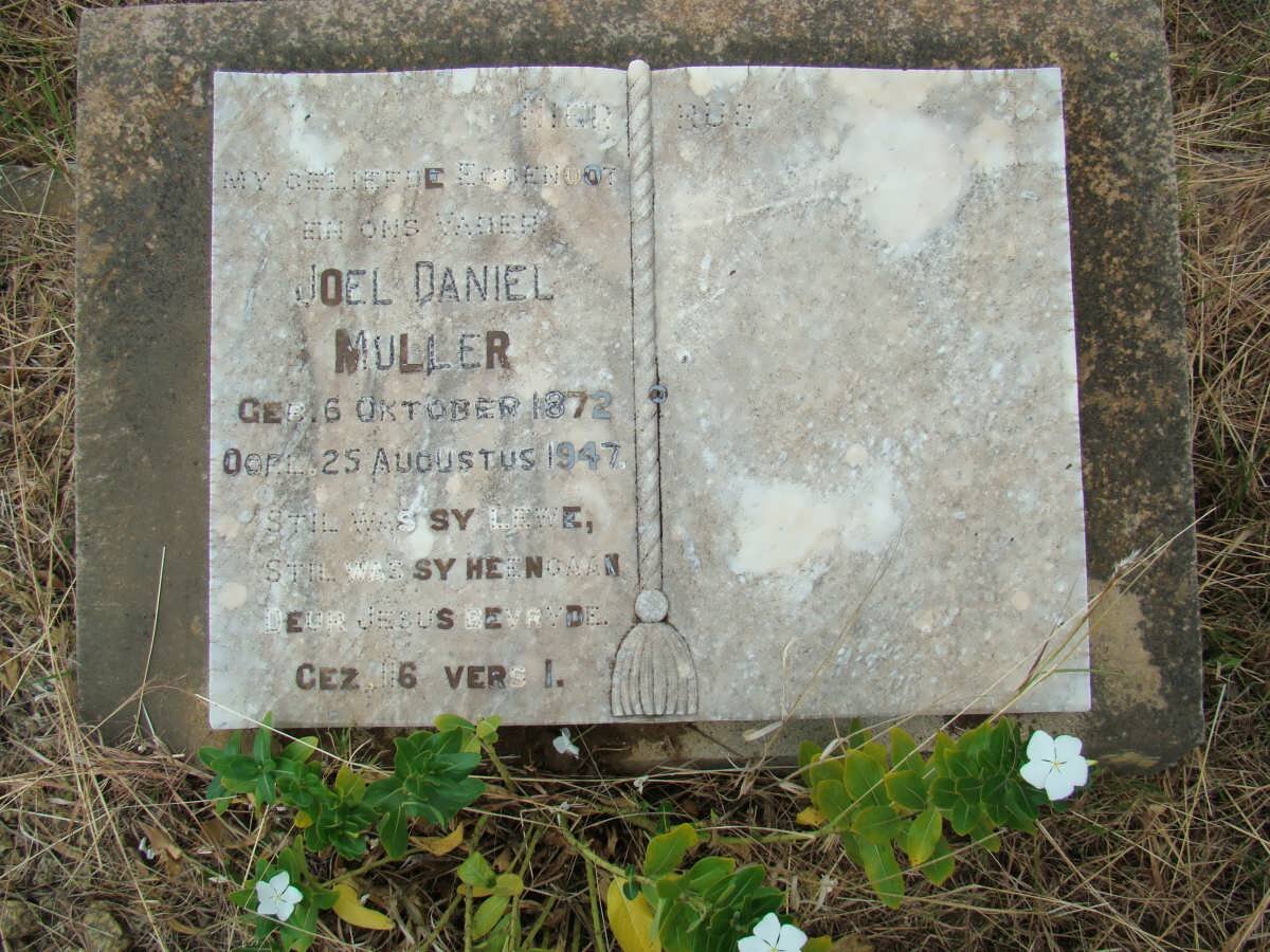 MULLER Joel Daniel 1872-1947