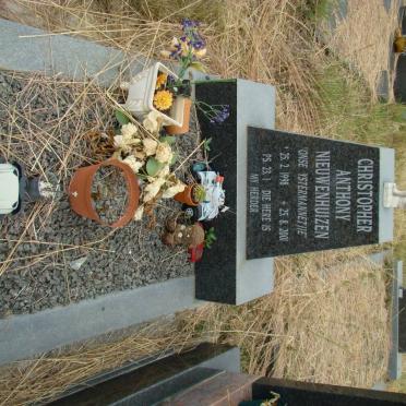 NIEUWENHUIZEN Christopher Anthony 1998-2001