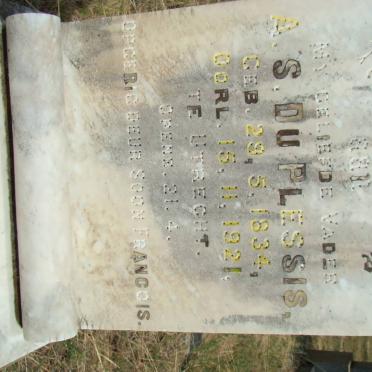 PLESSIS A.S., du 1834-1921