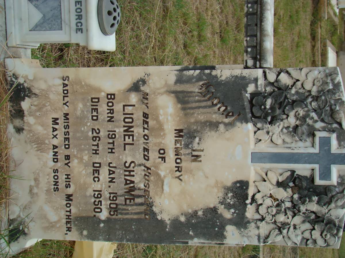 SHAWE Lionel 1905-1950