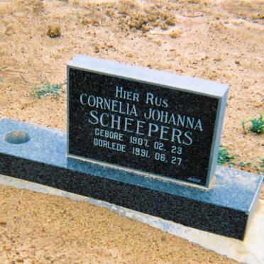 SCHEEPERS Cornelia Johanna  1907-1991