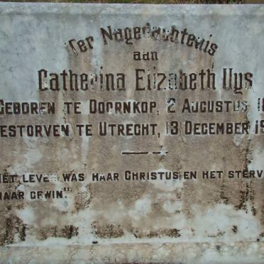 UYS Catherina Elizabeth 1866-1925