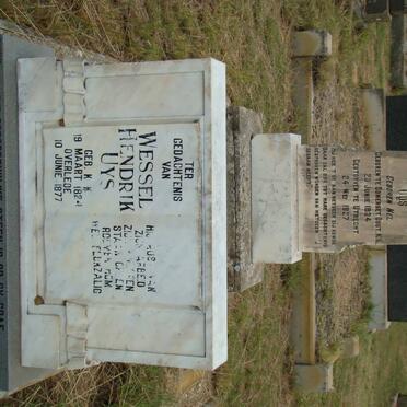 UYS Wessel Hendrik 1824-1877 &amp; Maria Petronella NEL 1834-1927