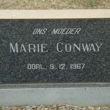 CONWAY Marie -1967