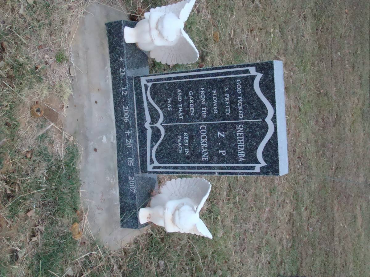 COCKRANE Snethemba Z.P. 2006-2007