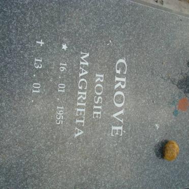 GROVE Rosie Magrieta 1955-