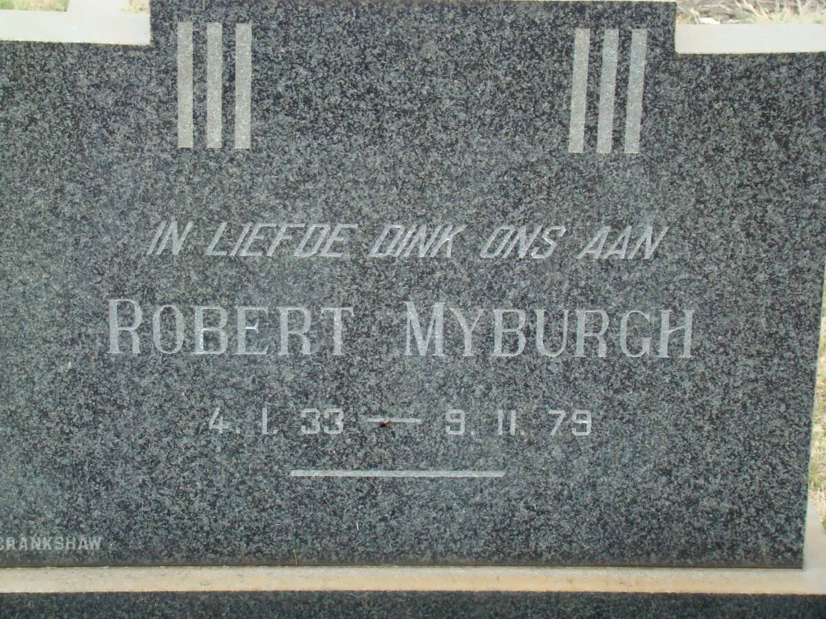 MYBURGH Robert 1933-1979