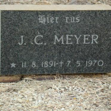MEYER J.C. 1891-1970