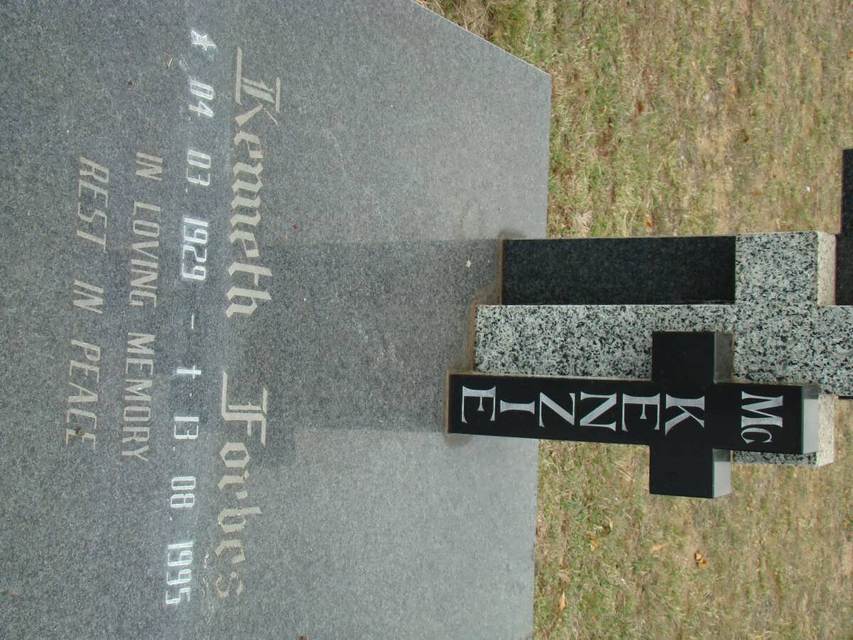 McKENZIE Kenneth Forbes 1929-1995