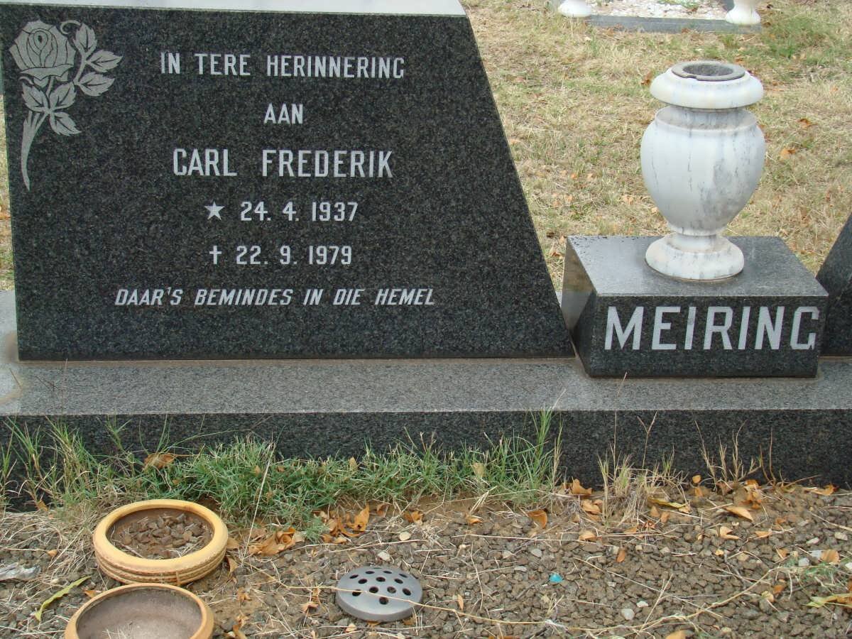 MEIRING Carl Frederik 1937-1979