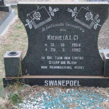 SWANEPOEL A.L.C. 1954-1982