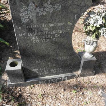 BOSCH Anna Loviena 1931-1991