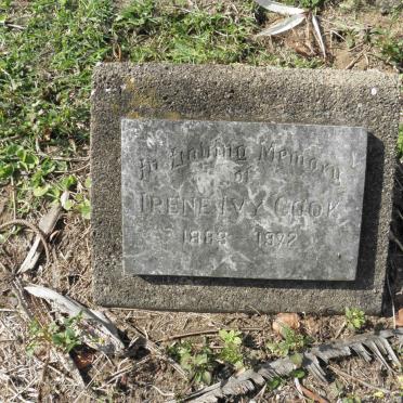 COOK Irene Ivy 1883-1972