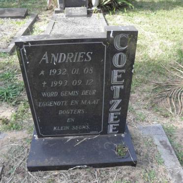 COETZEE Andries 1932-1993