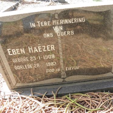 HAËZER Eben 1909-1983