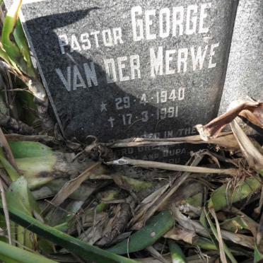 MERWE George, van der 1940-1991