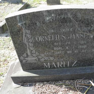 MARITZ Cornelius Janse 1913-1982
