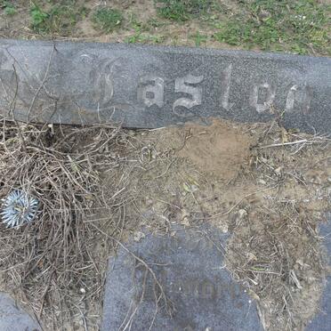 MASTON Nisbet 1912-1987 &amp; Mary 1910-1990