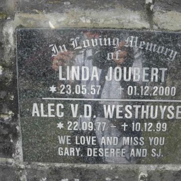 WESTHUYSEN Alec, v.d. ??77-??99 :: JOUBERT Linda ??57-2000