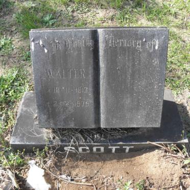 SCOTT Walter 1913-1979