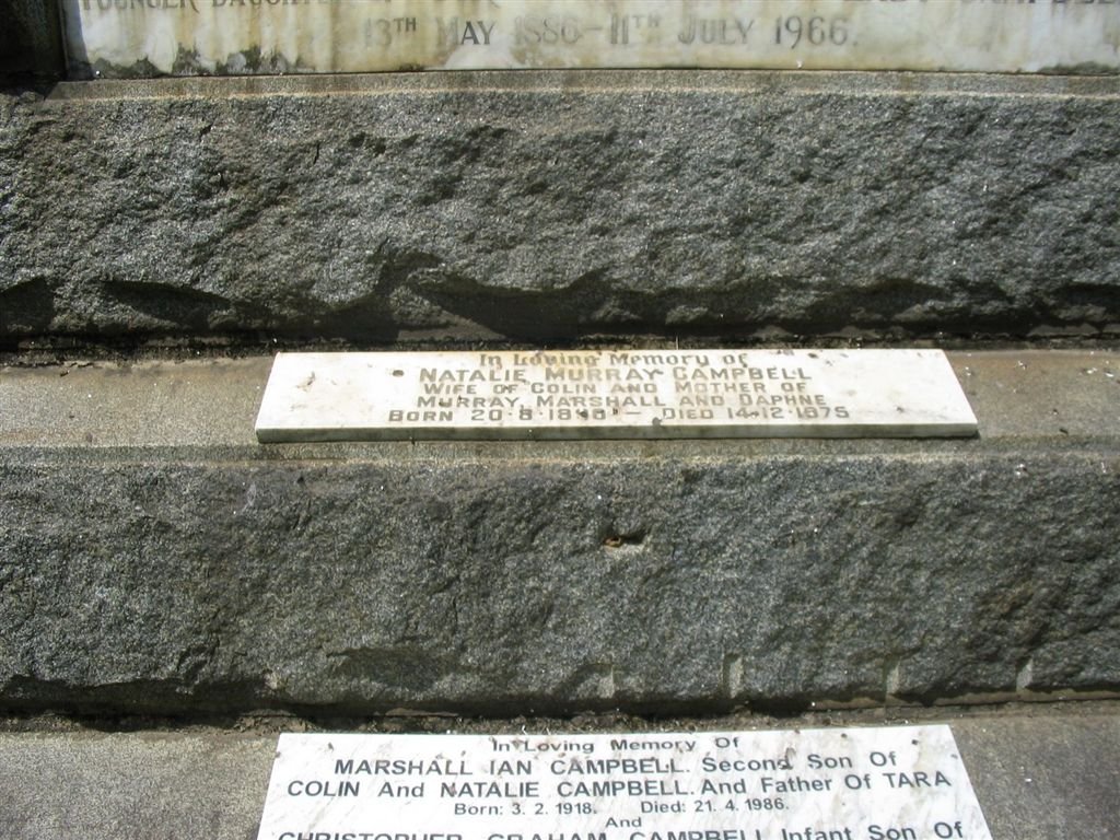 CAMPBELL Natalie Murray 18??-1975