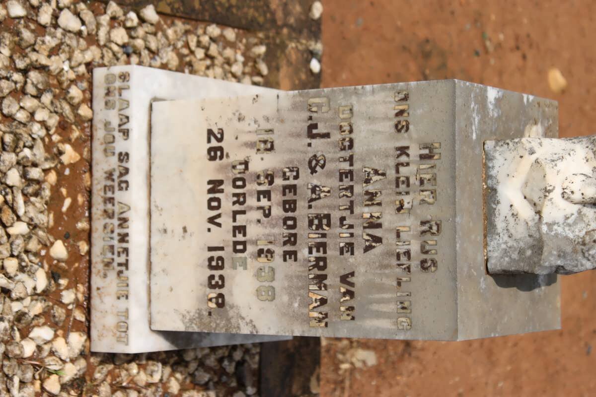 BIERMAN Anna 1938-1939