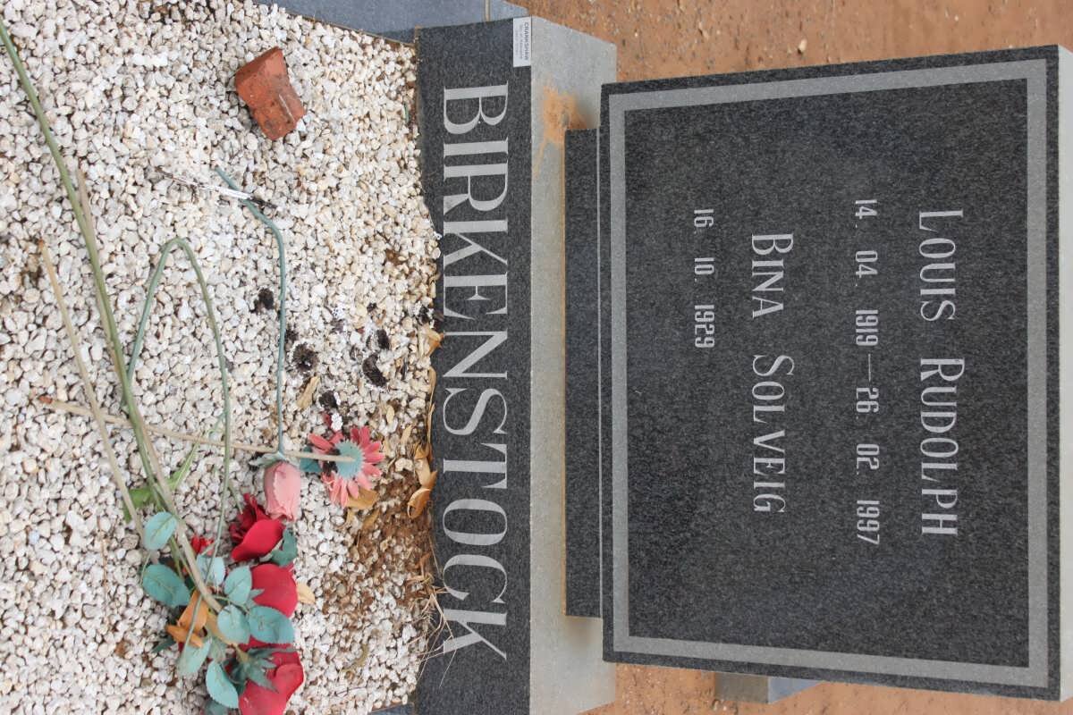 BIRKENSTOCK Louis Rudolph 1919-1997 &amp; Bina Solveig 1929-