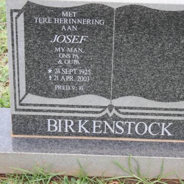 BIRKENSTOCK Josef 1925-2003