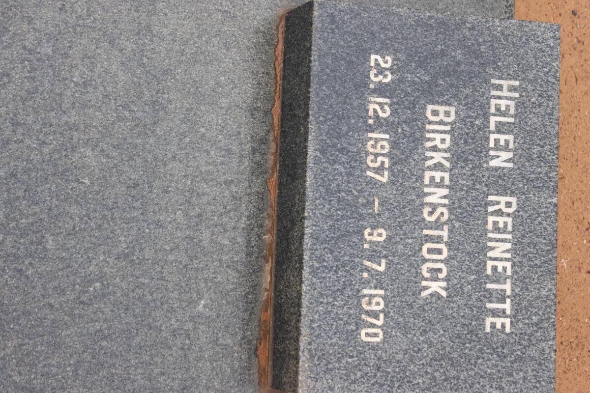 BIRKENSTOCK Helen Reinette 1957-1970