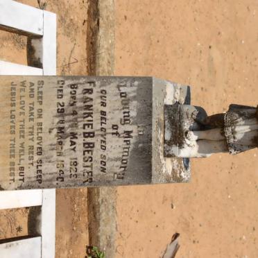 BESTER Frankie B.1928-1940