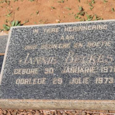 BEUKES Jannie 1970-1973