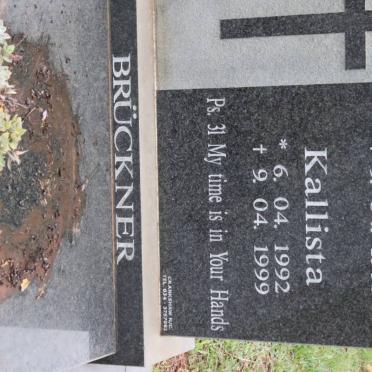 BRUCKNER Kallista 1992-1999