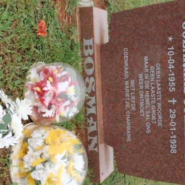 BOSMAN Coenraad Johannes 1955-1998