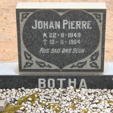 BOTHA Johan Pierre 1949-1964