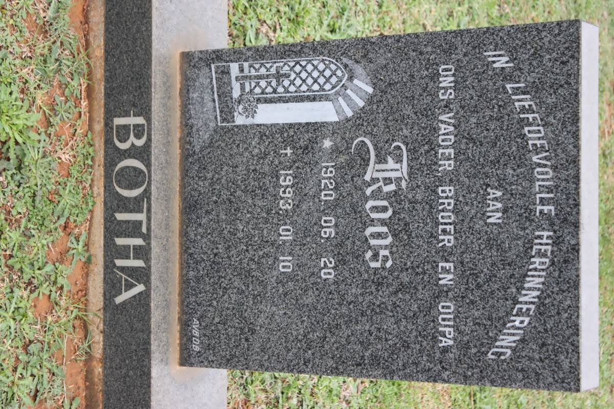 BOTHA Koos 1920-1993