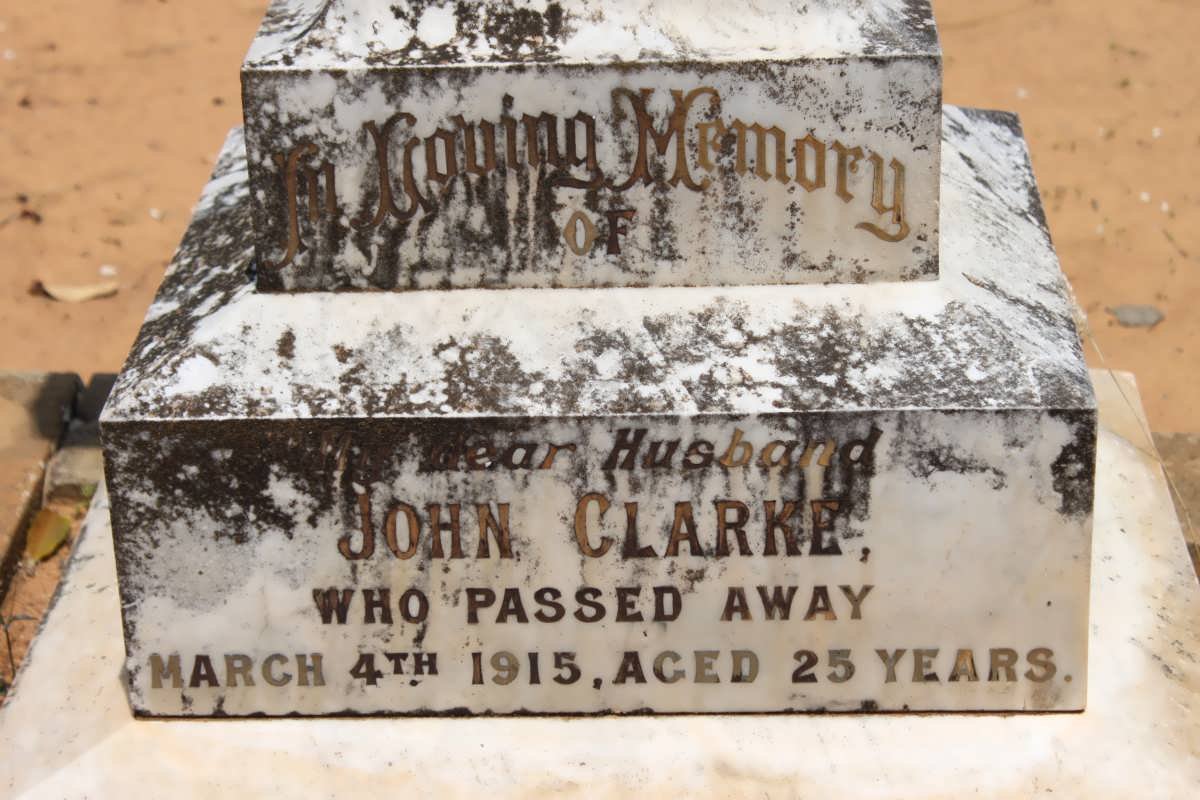CLARKE John -1915