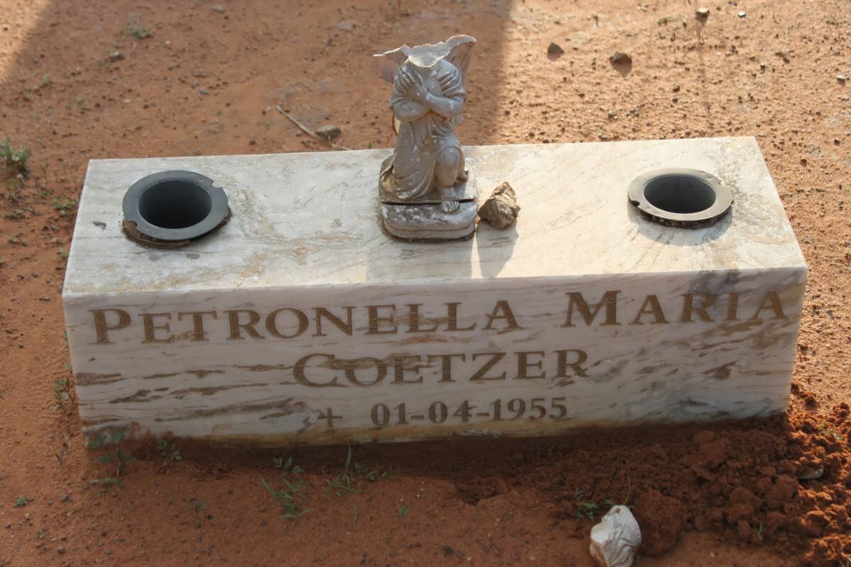 COETZER Petronella Maria  -1955