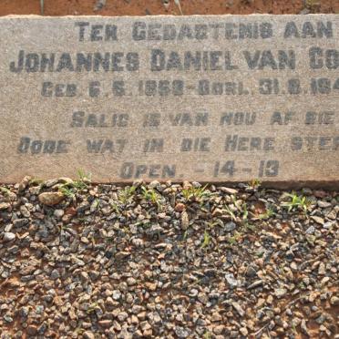 COLLER Johannes Daniel, van 1863-1948