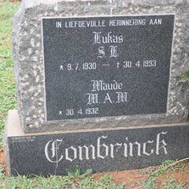 COMBRINCK S.L.1930-1993 &amp; M.A.M.1932-