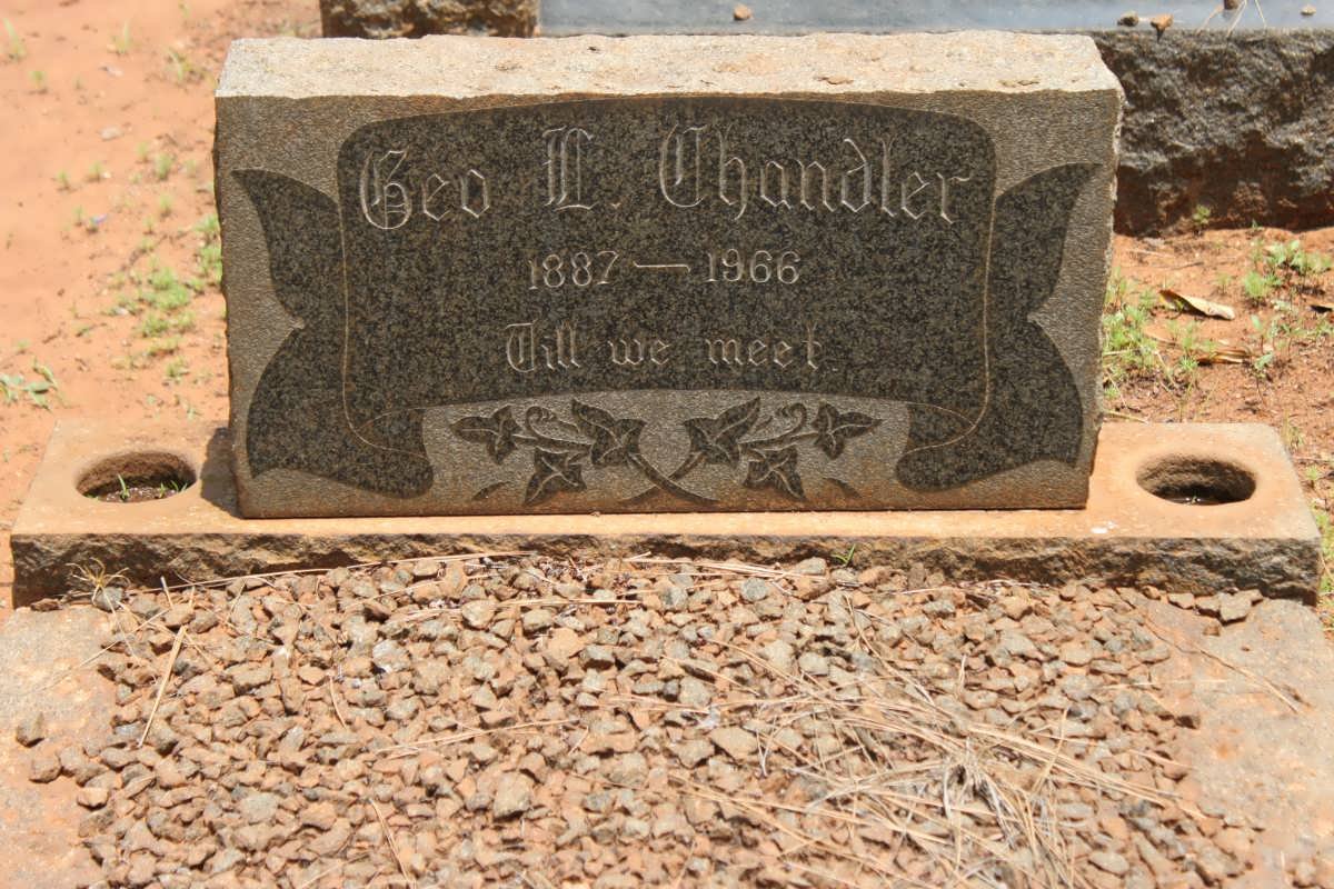 CHANDLER Geo L. 1887-1966
