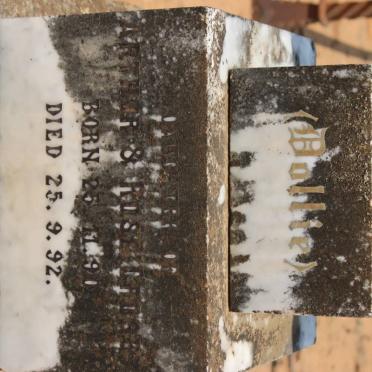 CROSBY Dollie 1890-1892