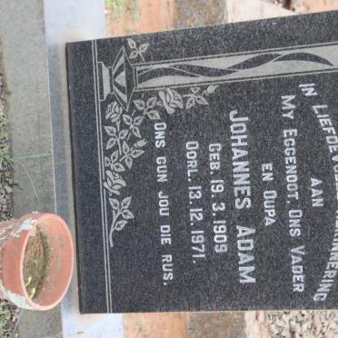 CRAIG Johannes Adam 1909-1971